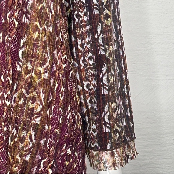 Multiples Geometric Print Top Multicolor Size 1X Pullover Shirt Women's - Picture 14 of 16